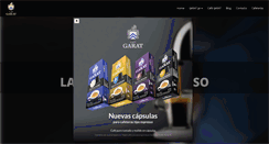 Desktop Screenshot of cafegarat.com.mx